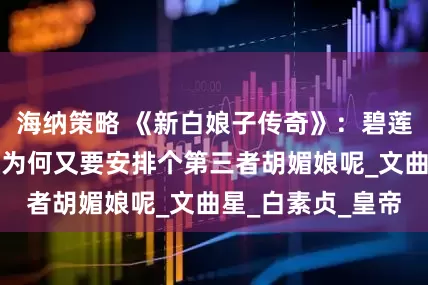海纳策略 《新白娘子传奇》：碧莲和仕林是官配，为何又要安排个第三者胡媚娘呢_文曲星_白素贞_皇帝